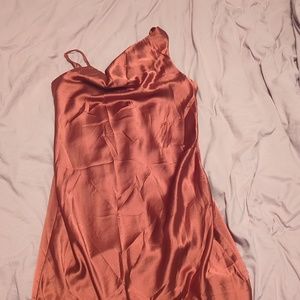 Petal & Pup Lyam midi dress- rust